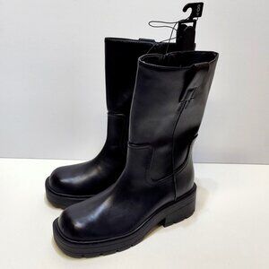 No Boundaries Lug Pull On Side Zip Boot 2.2" Heel True To Size WMNS US 8W NWT